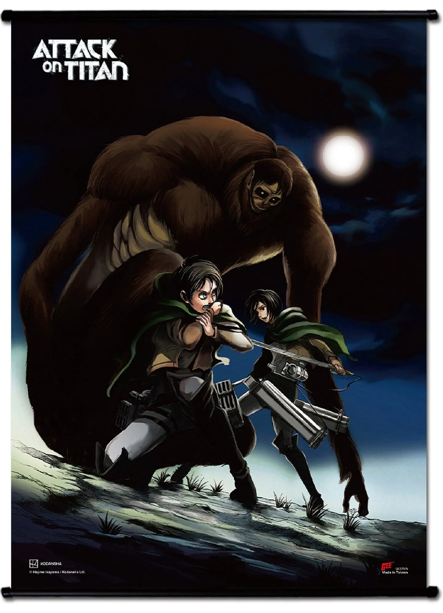 Attack On Titan Manga - Beast Titan Wall Scroll