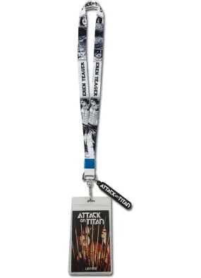 Attack On Titan Manga - Eren Yeager #02 Lanyard