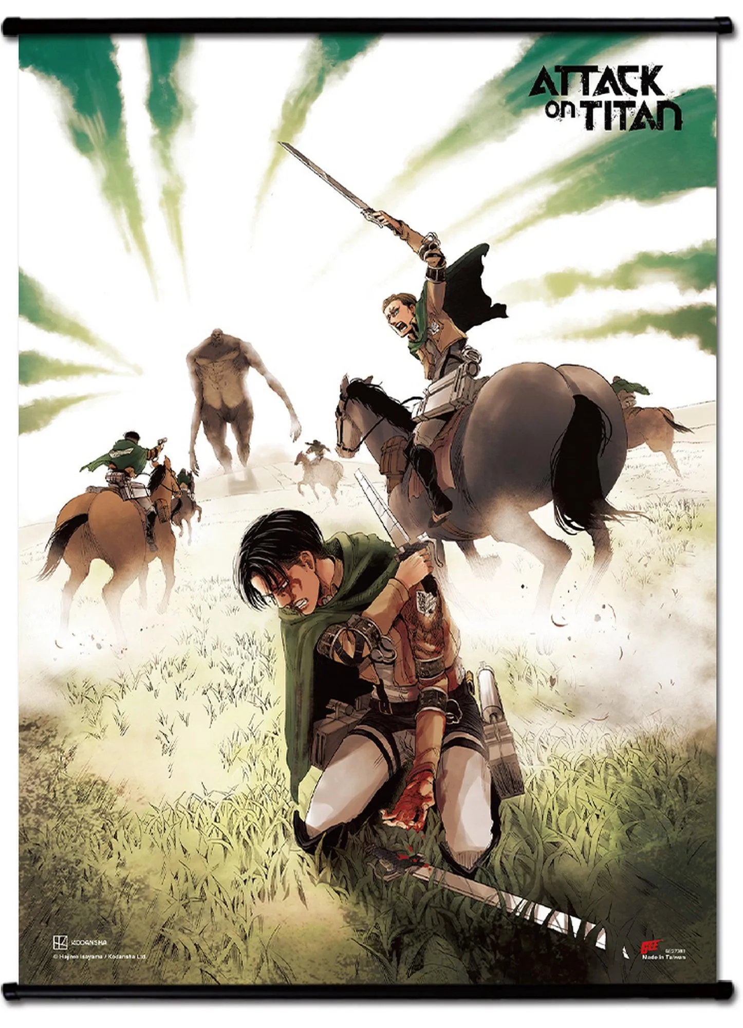 Attack On Titan Manga - Hero Wall Scroll