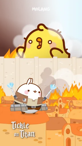 Attack On Titan Wallpaper of Molang