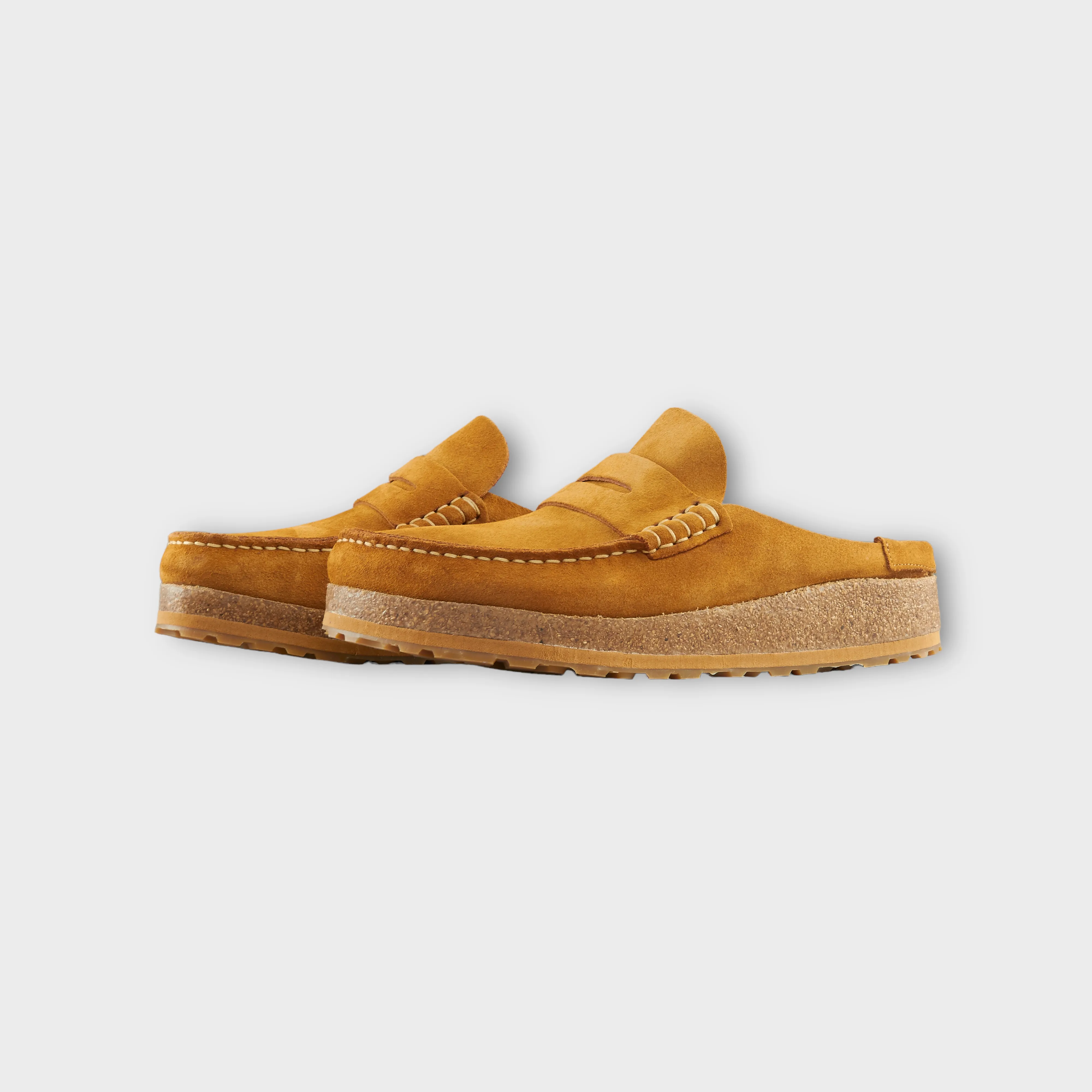 Birkenstock Naples Suede Leather I Mink