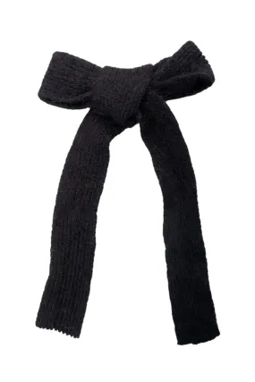 Black Colour - Bcemerie Bow Barette - Black