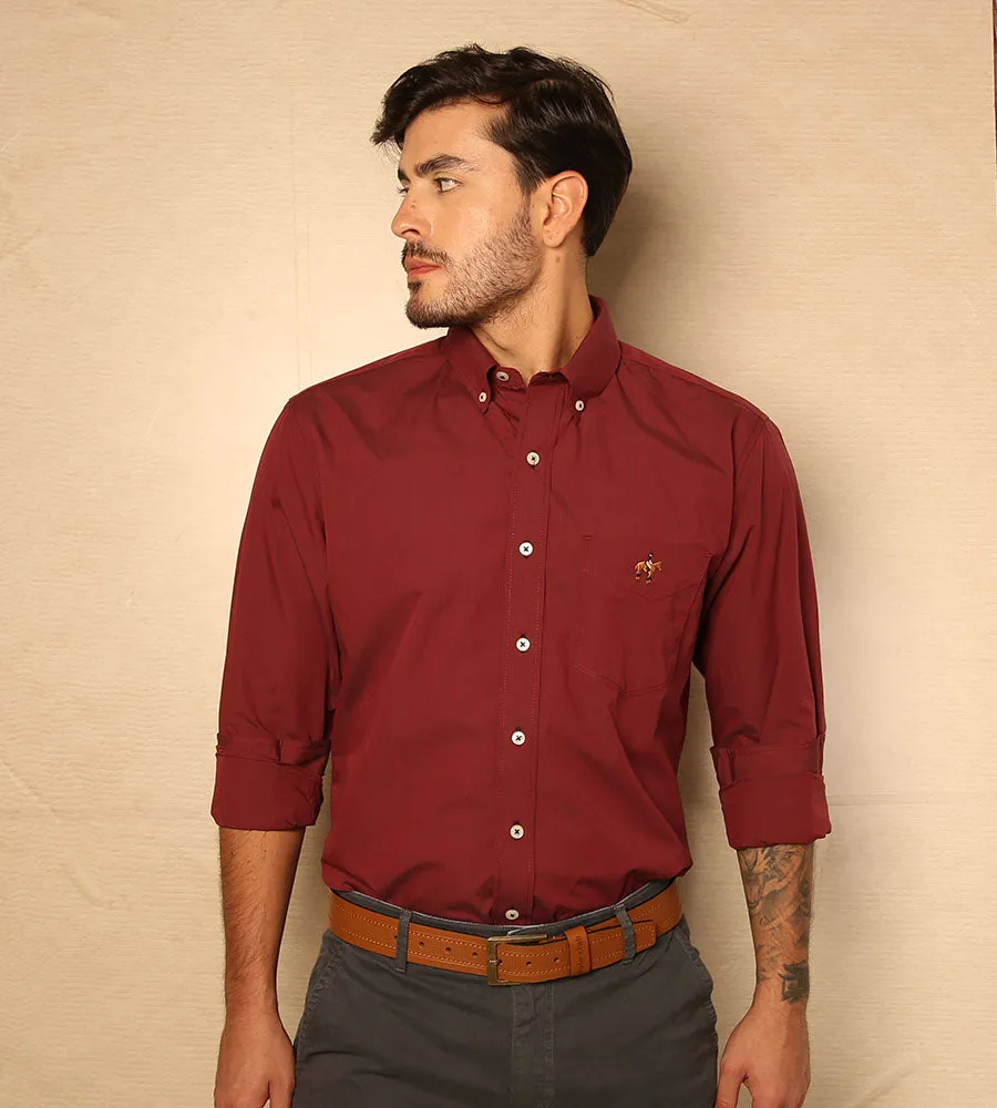 Camisa F/E Vinotinto M/L Ref. 115060423