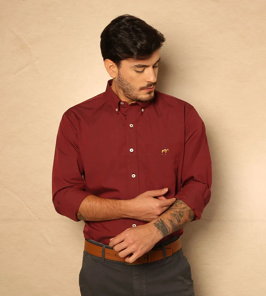 Camisa F/E Vinotinto M/L Ref. 115060423