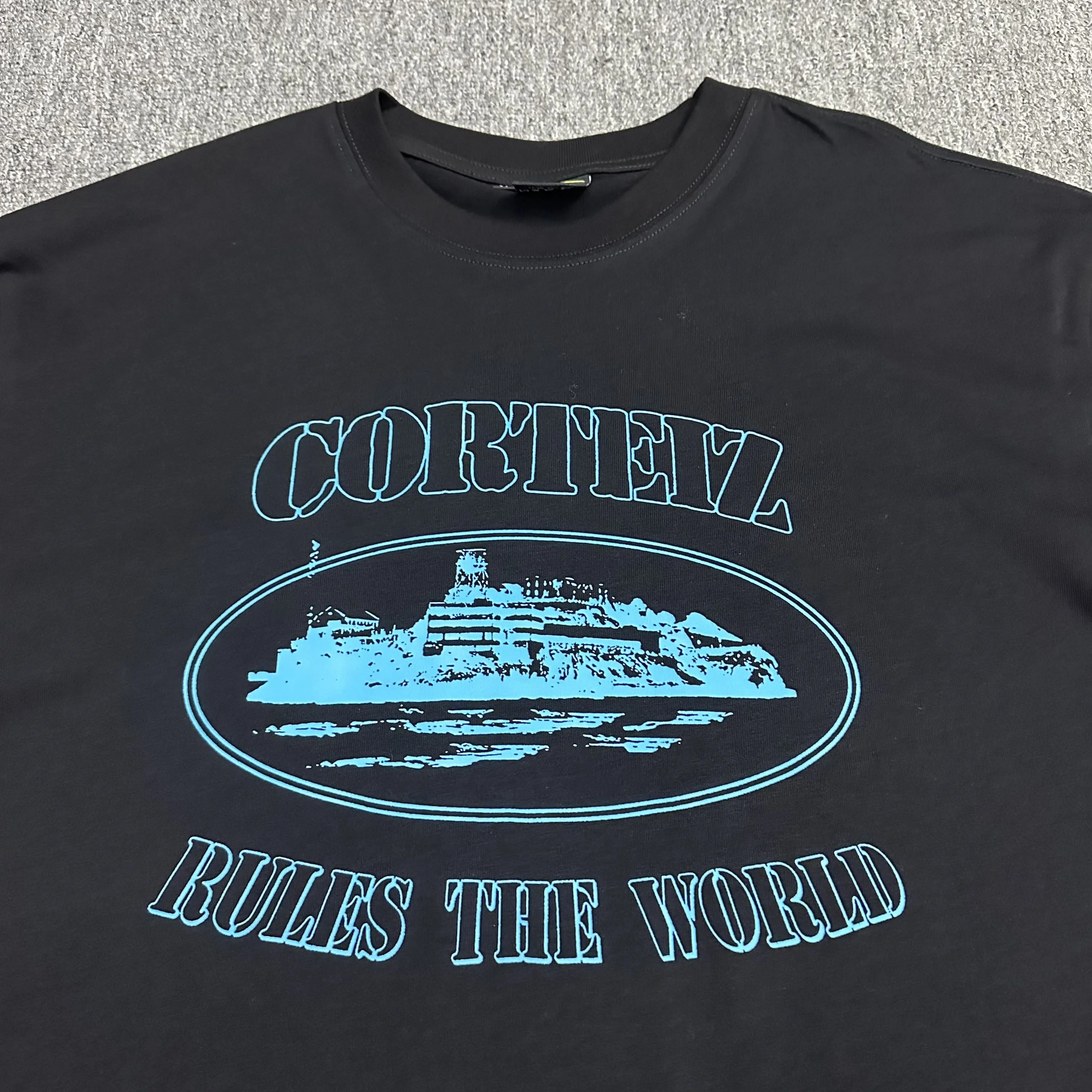 Camiseta Corteiz Preta 33