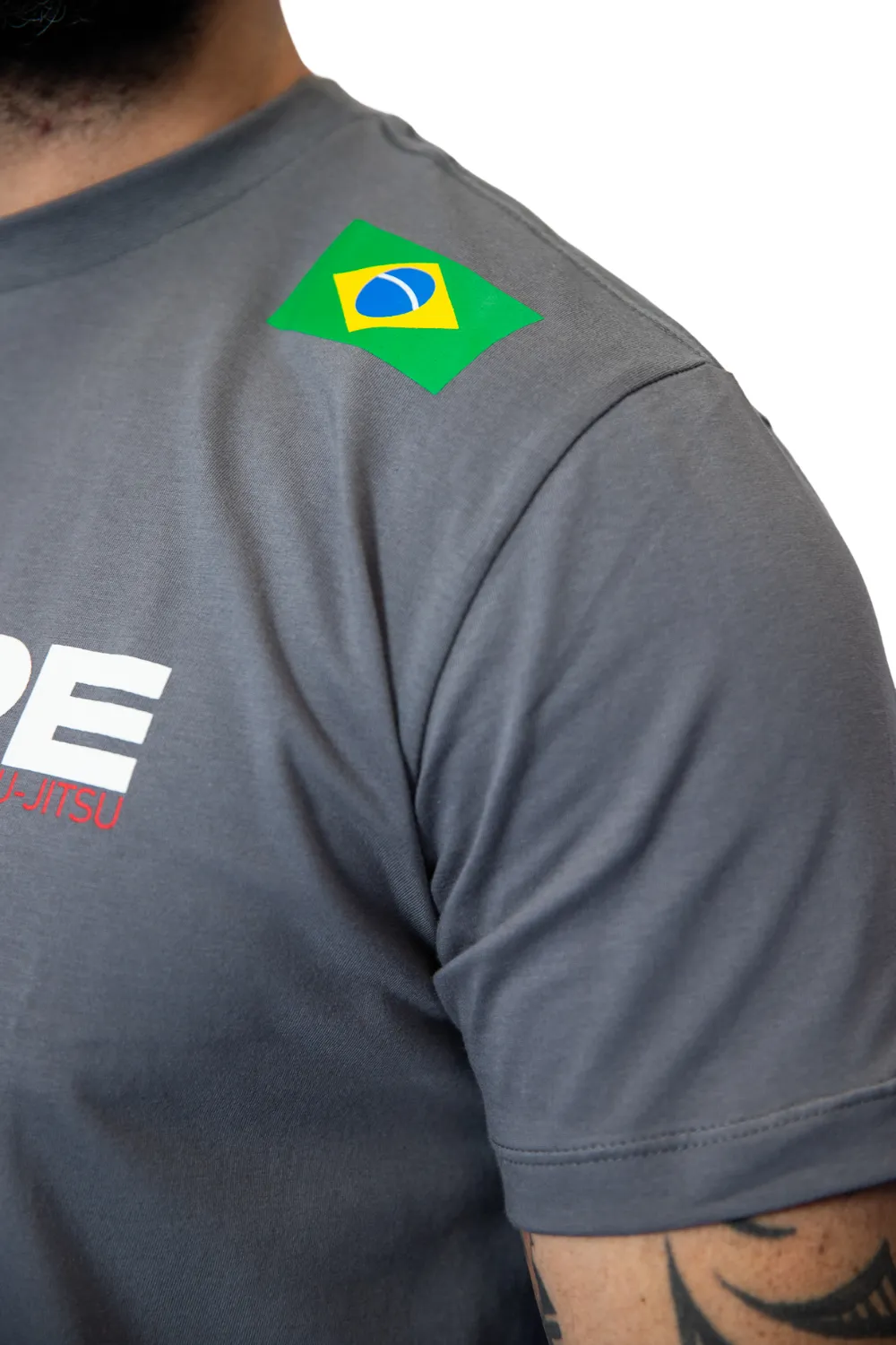 Camiseta Equipe- Cinza