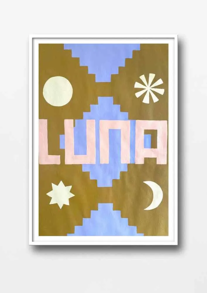 Ciclo De La Luna - Original Art