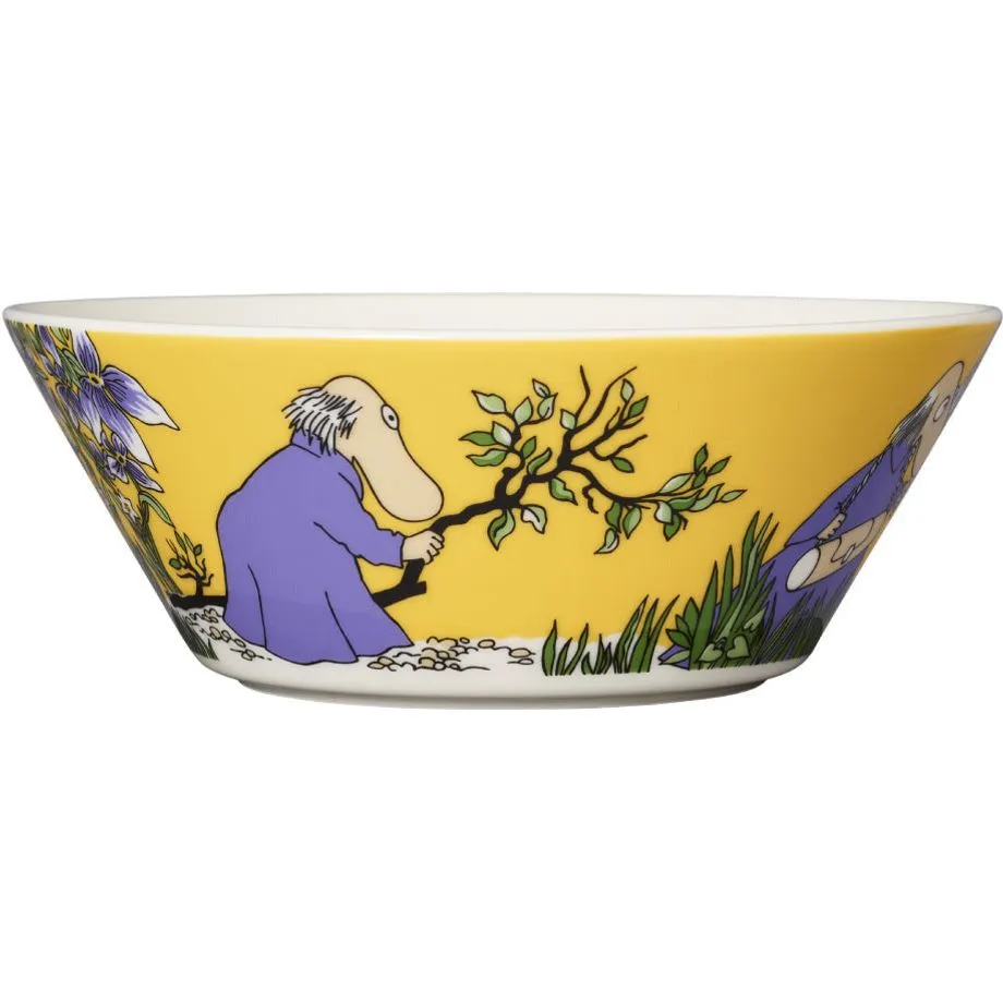 Hemulen bowl yellow 15 cm - Moomin Arabia