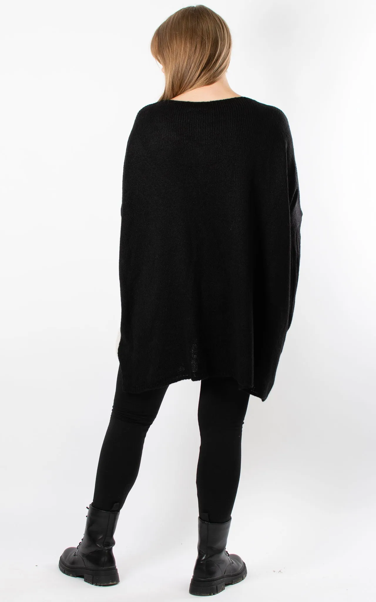 Lana Knit Jumper | Black