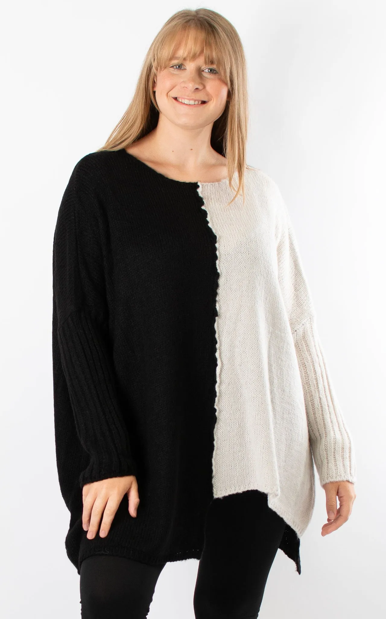 Lana Knit Jumper | Black