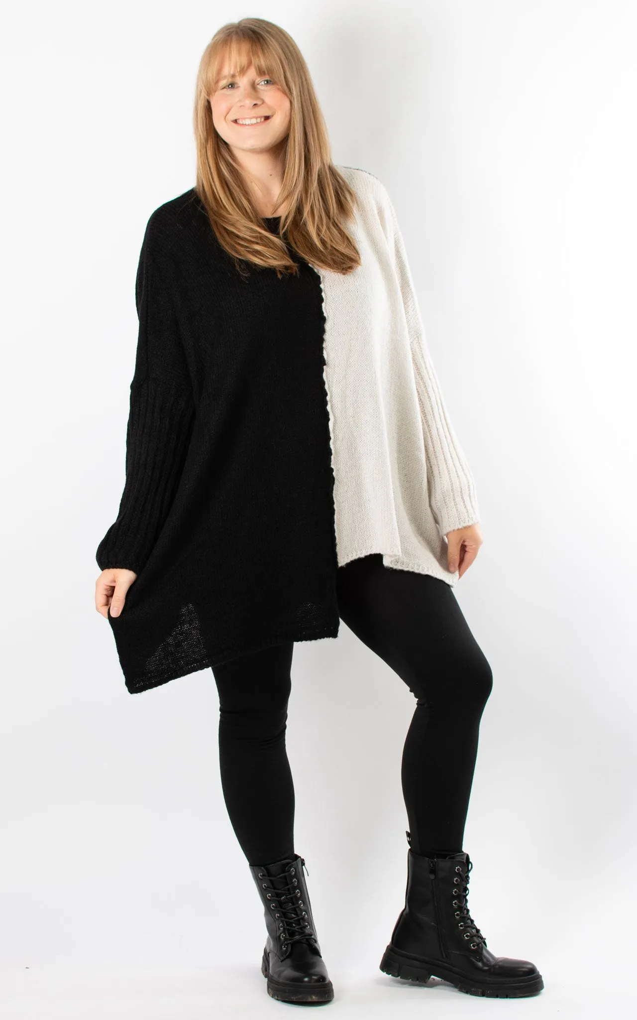 Lana Knit Jumper | Black