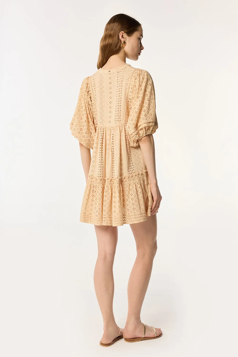 Mini Dress Aria - Cream