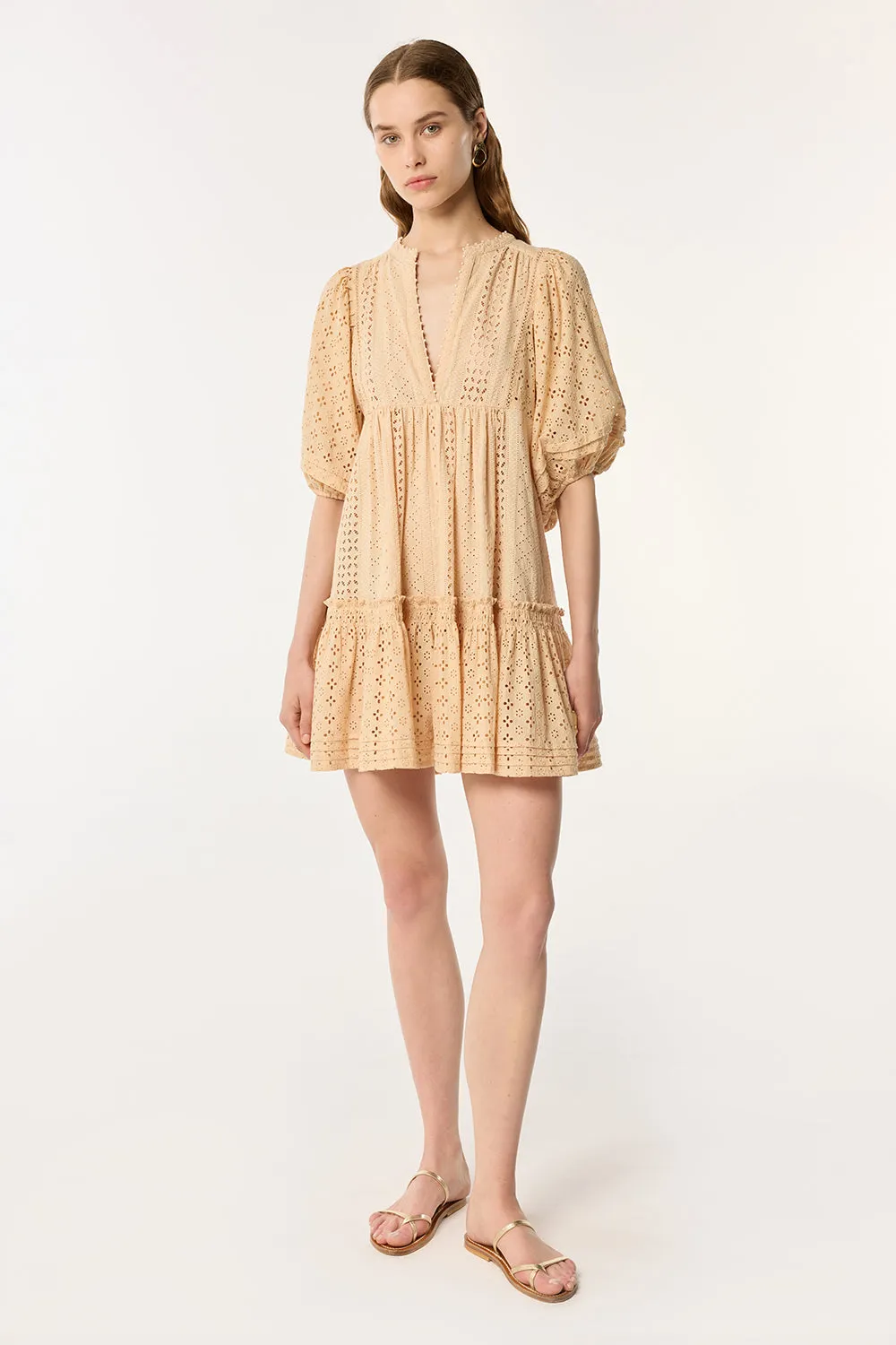 Mini Dress Aria - Cream