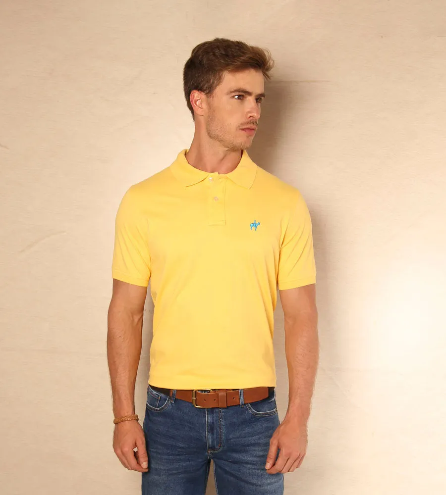 Polo Fondo Entero Amarillo Cremoso Ref. 101040424