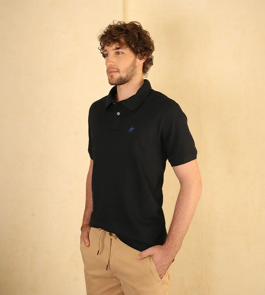 Polo Fondo Entero Negro Ref. 101140924