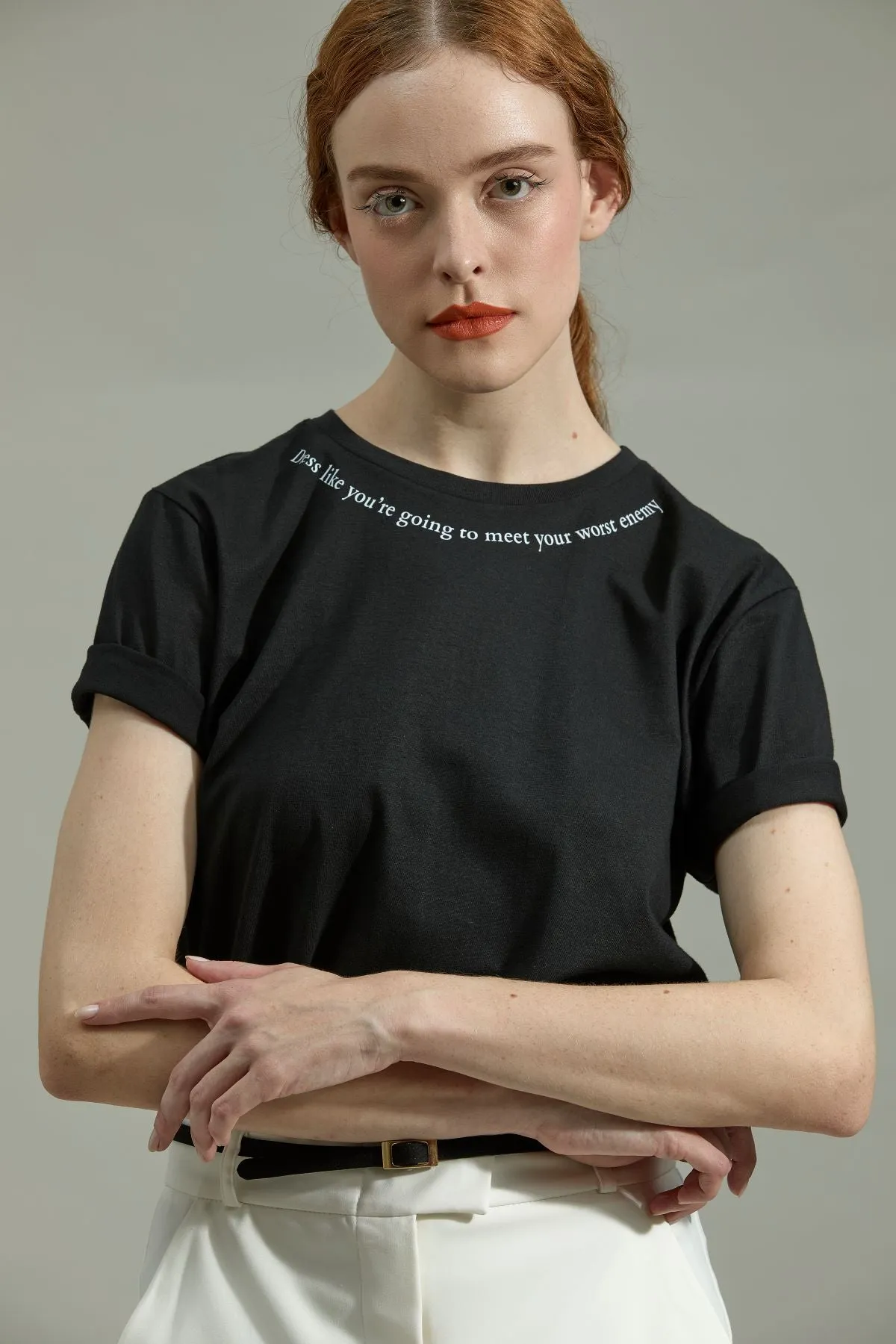 T-Shirt: Fierce Style for Meeting Your Arch Enemy